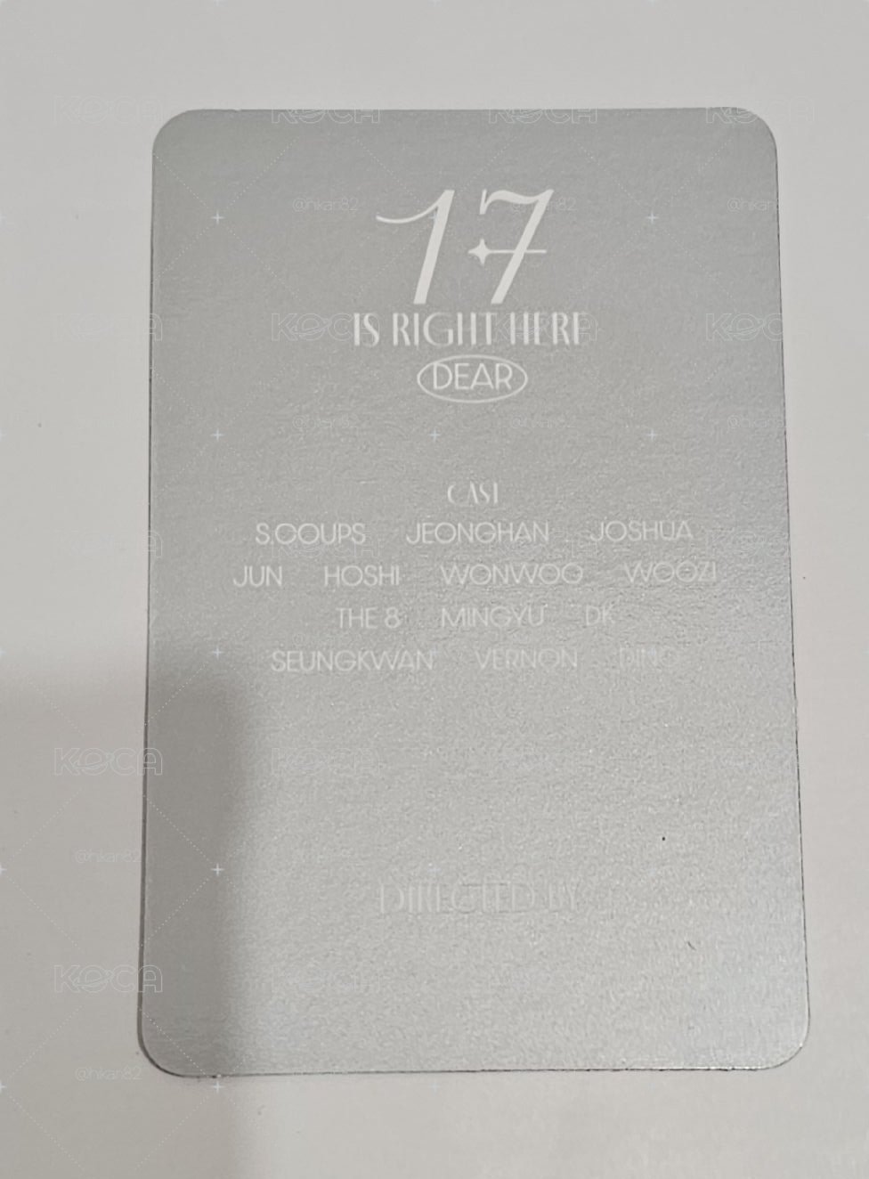 SEVENTEEN KR精選專：17 IS RIGHT HERE WOOZI 