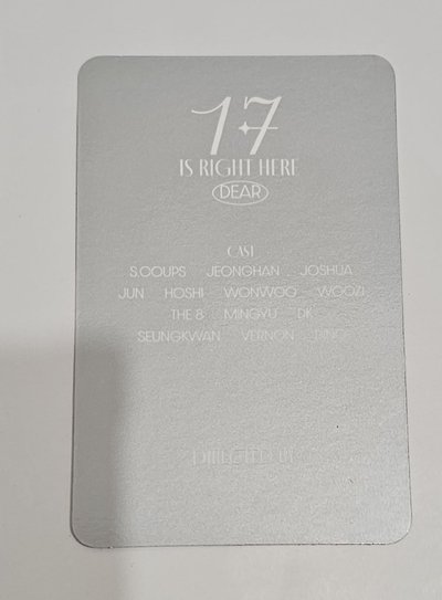 SEVENTEEN KR精選專：17 IS RIGHT HERE WOOZI 
