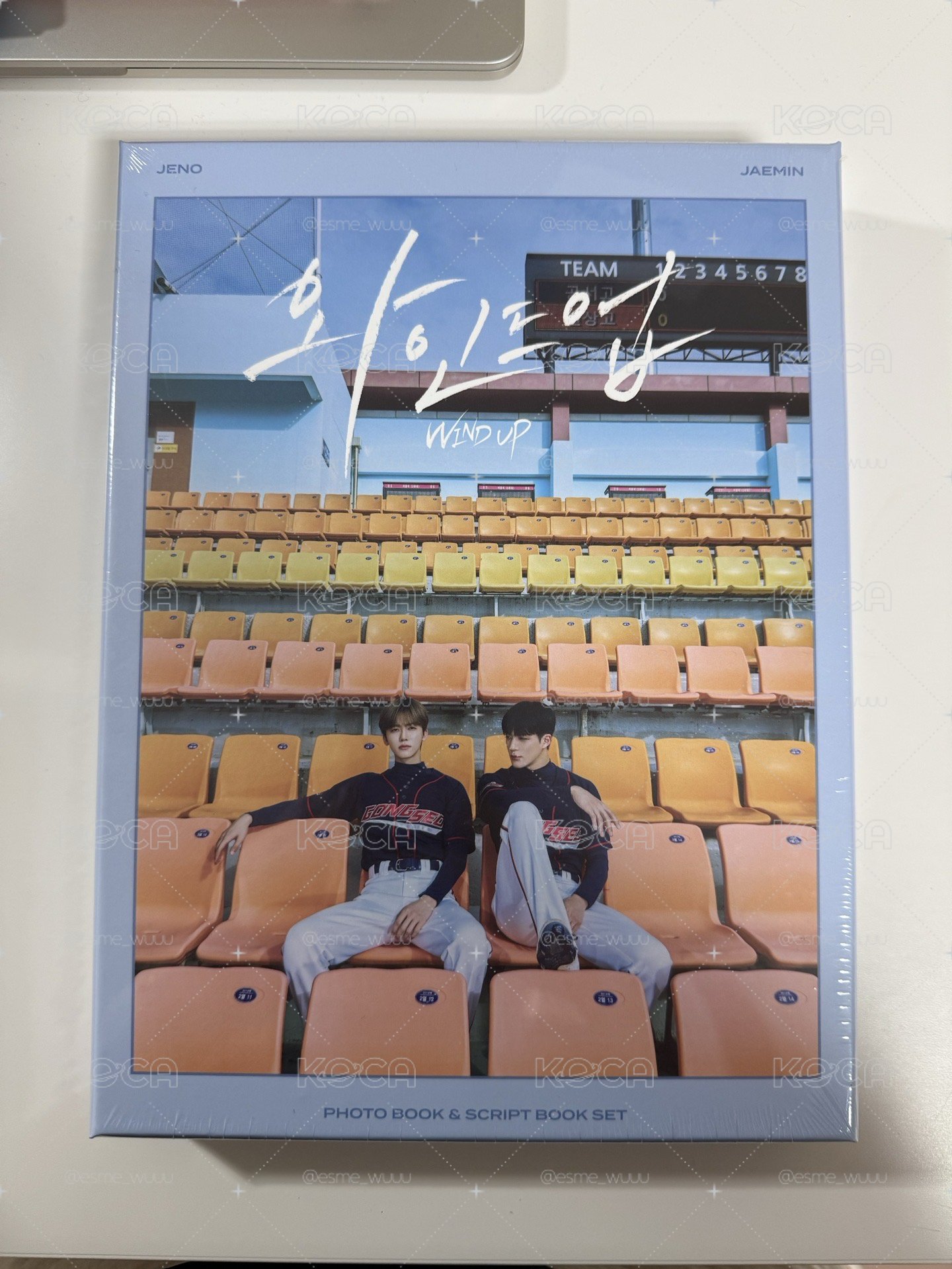 NCT 李帝努 羅渽民 Wind Up 寫真+kit