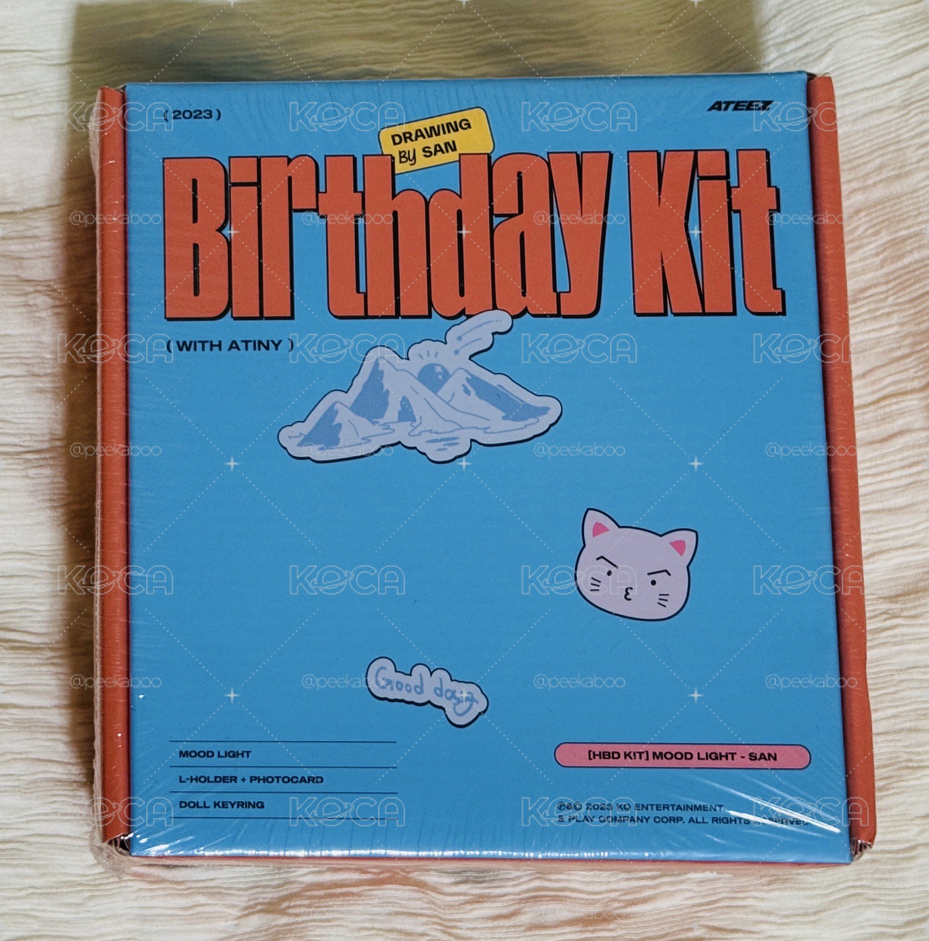 崔傘2023生日周邊 全新未拆