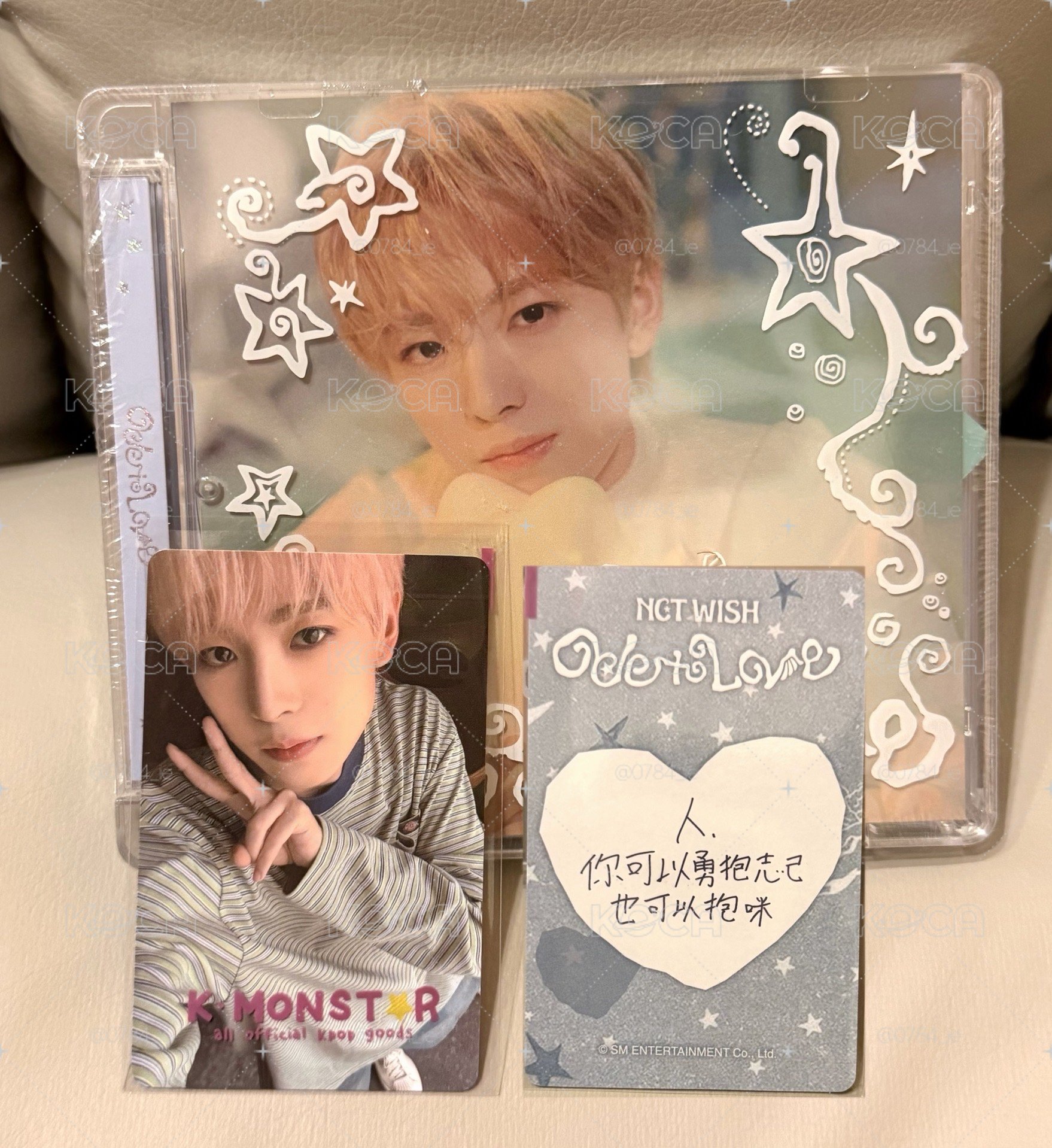 NCT WISH 台特中背志 一卡一專