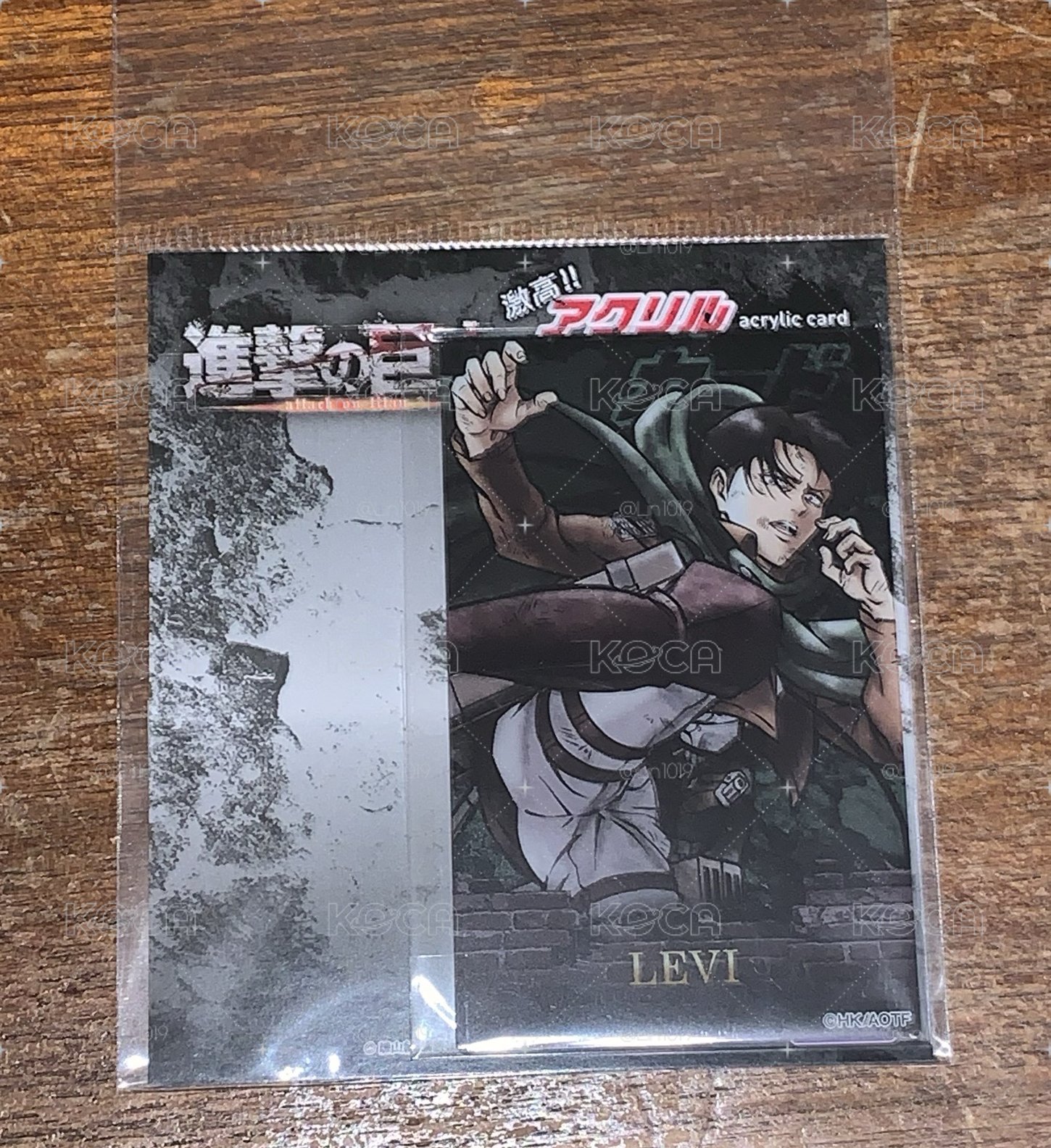 進擊的巨人 激高！！里維兵長 壓克力磚
