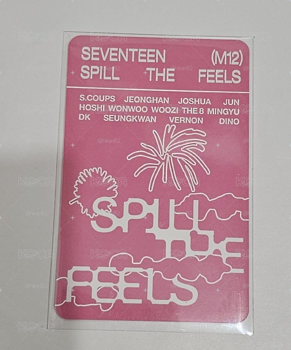 SEVENTEEN MINI12:SPILL THE FEELS THE 8 