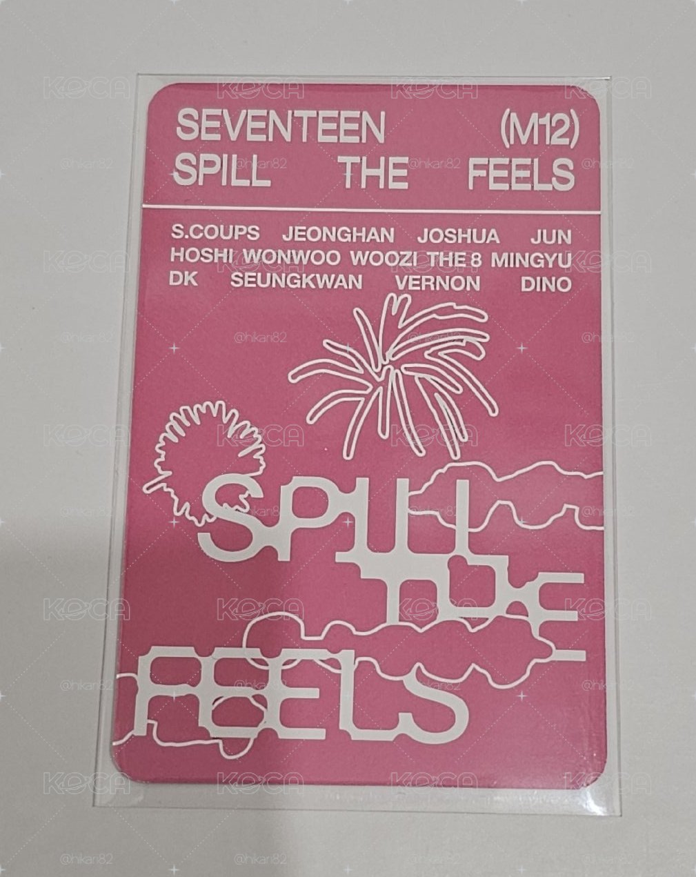 SEVENTEEN MINI12:SPILL THE FEELS THE 8