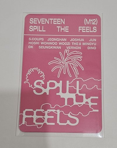 SEVENTEEN MINI12:SPILL THE FEELS THE 8