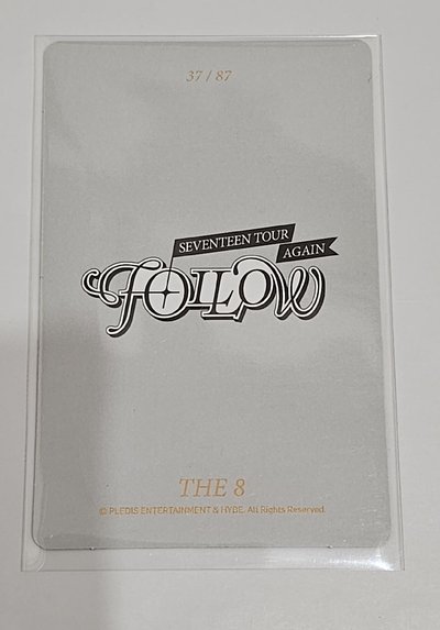 SEVENTEEN TOUR ‘FOLLOW’ AGAIN THE 8