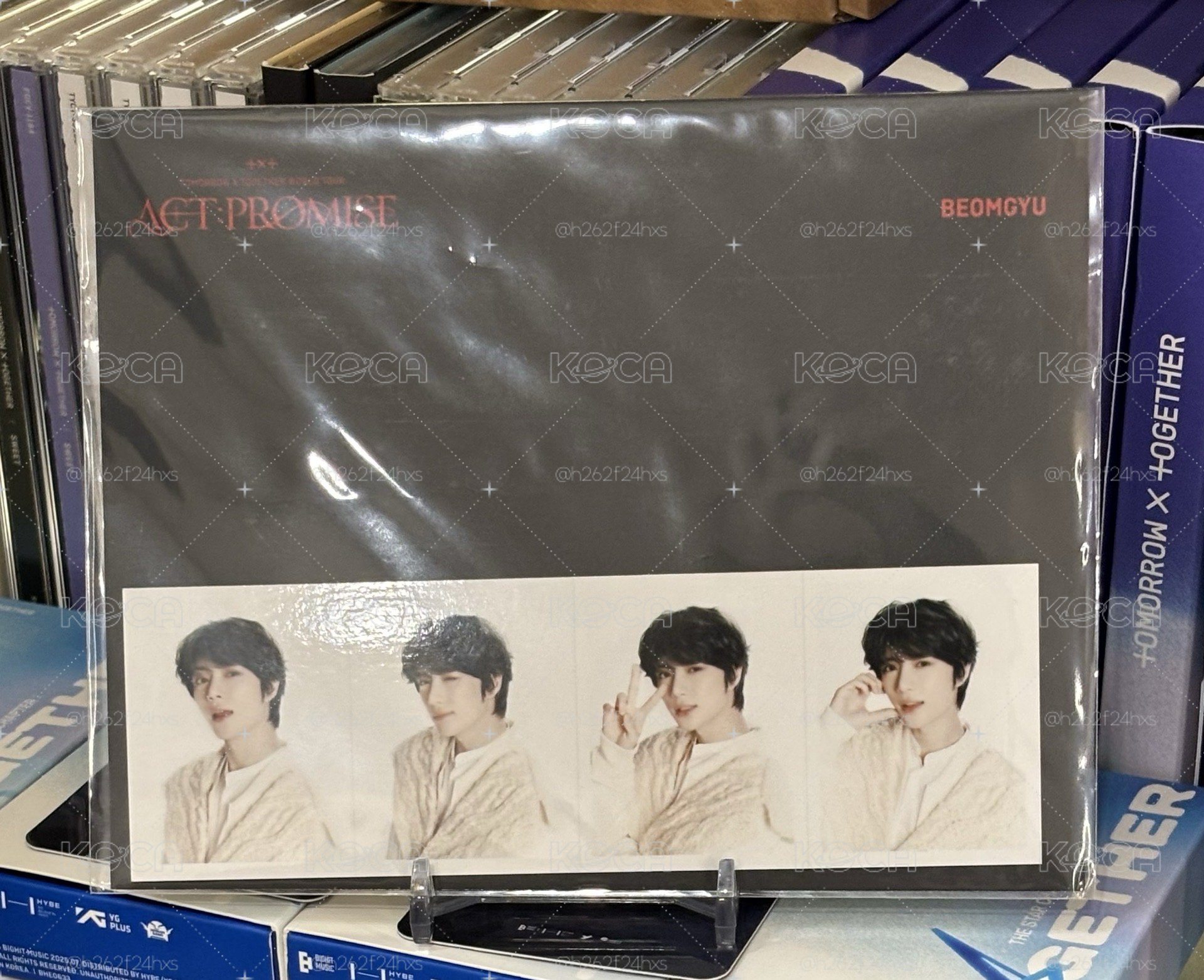 ACT:PROMISE 圭證件照 只有半組共4張