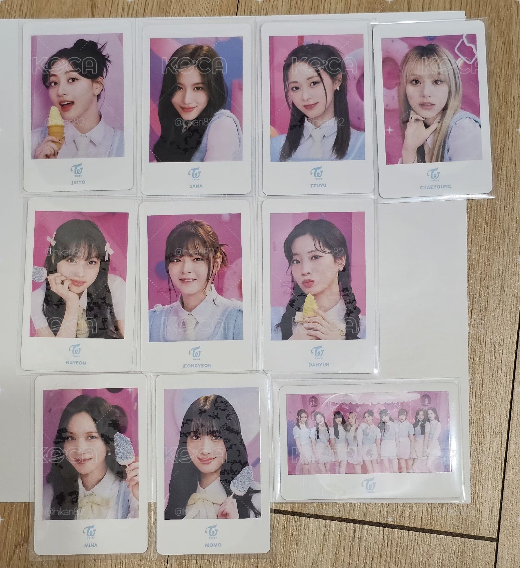 TWICE 2023 JYP JAPAN POPUP STORE  全員+團卡