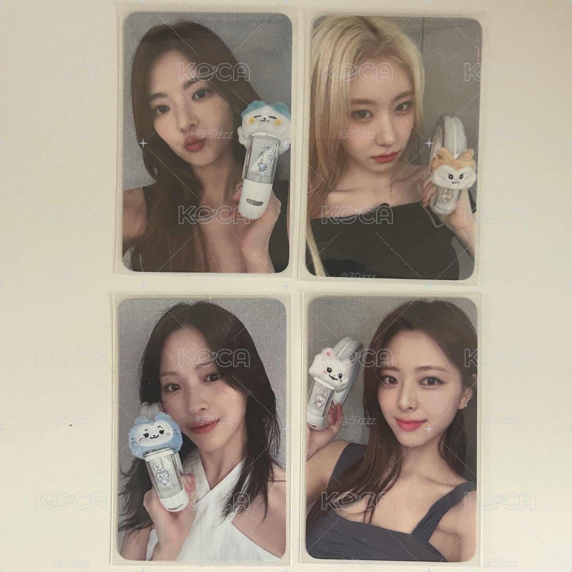 ITZY 手燈卡｜LIA , YUNA , RYUJIN , CHAERYEONG
