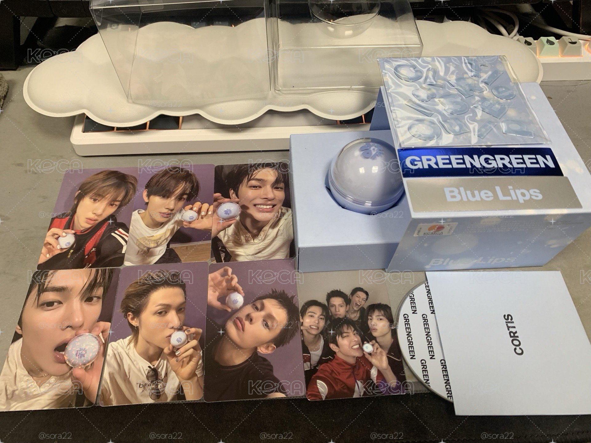 安安全息卡 blue lips 全新僅拆封檢查