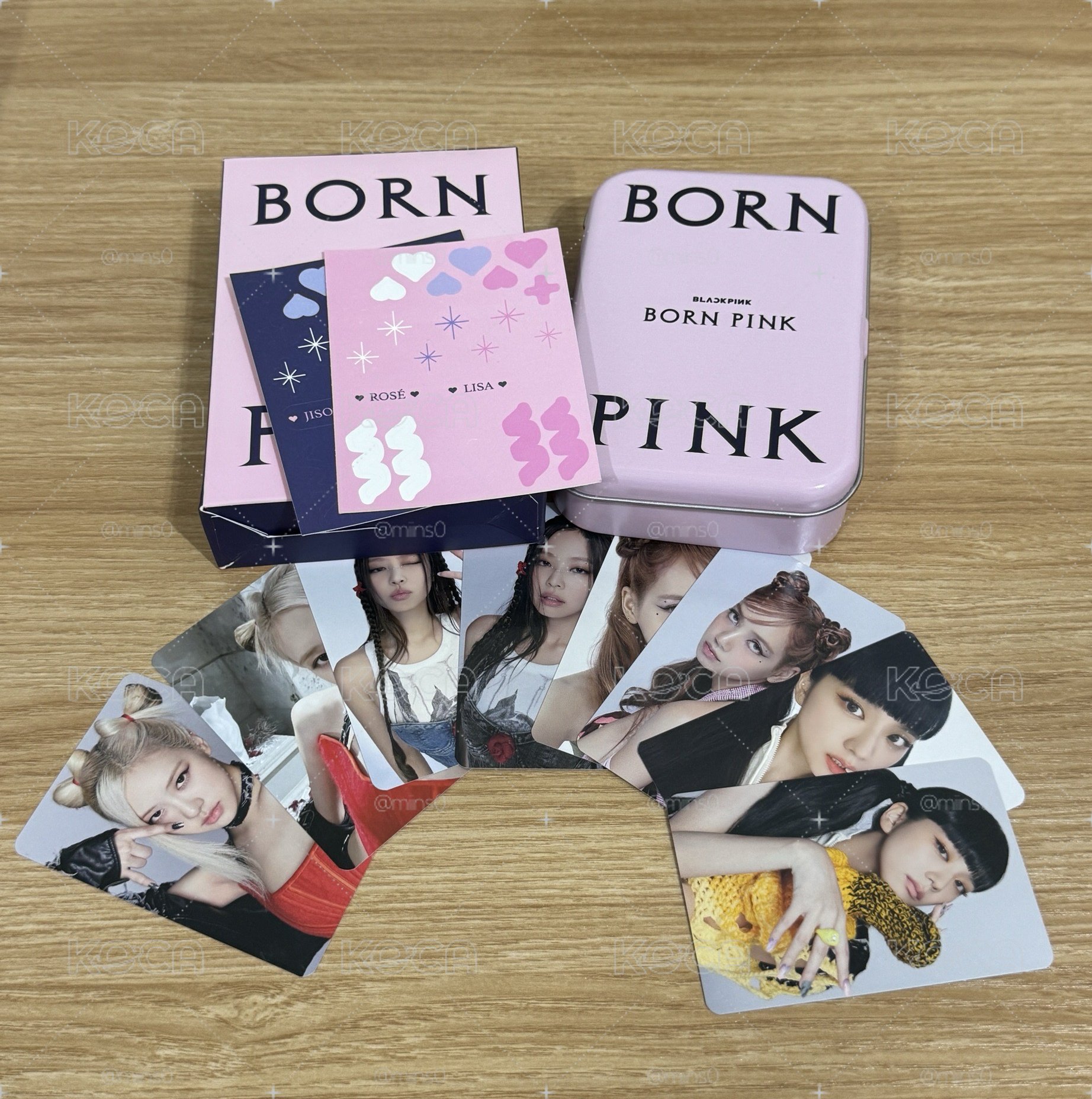 BORN PINK盒裝小卡組+BPTG 電子專