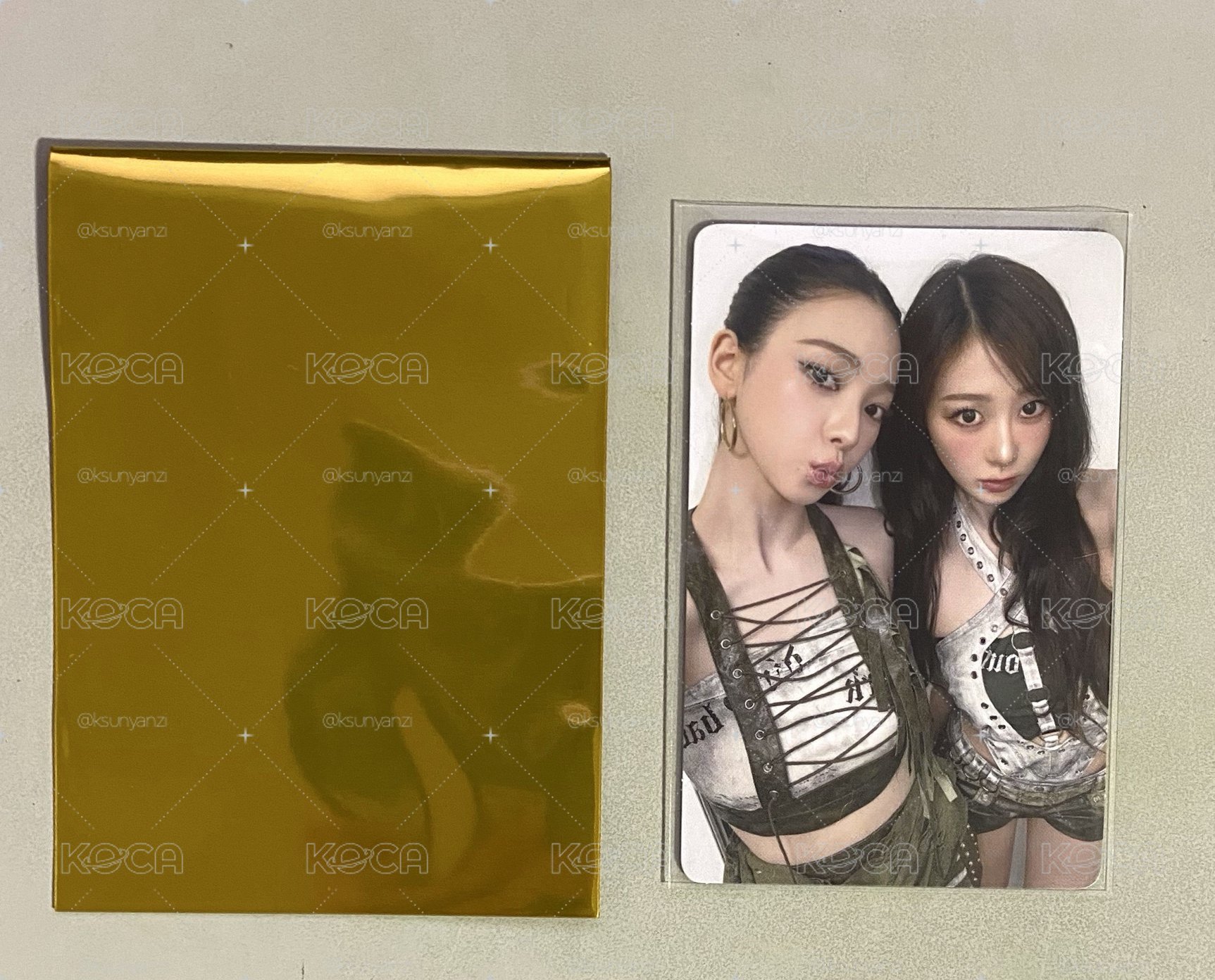 現貨 aespa Rich Man 華納 幸運卡