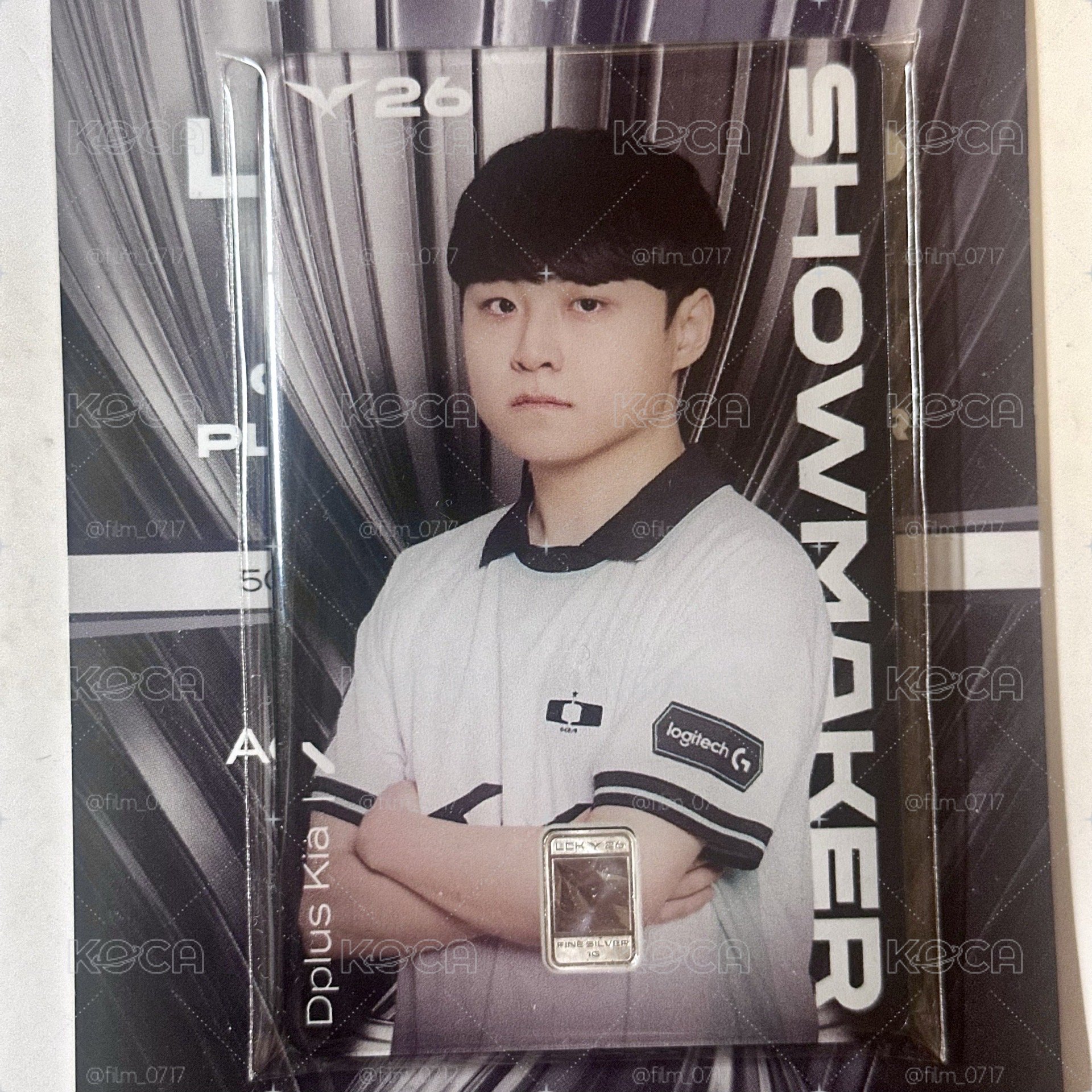 LCK 韓國造幣公社 銀卡 Showmaker