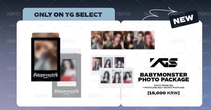 BABYMONSTER yg線下 拍立得套組