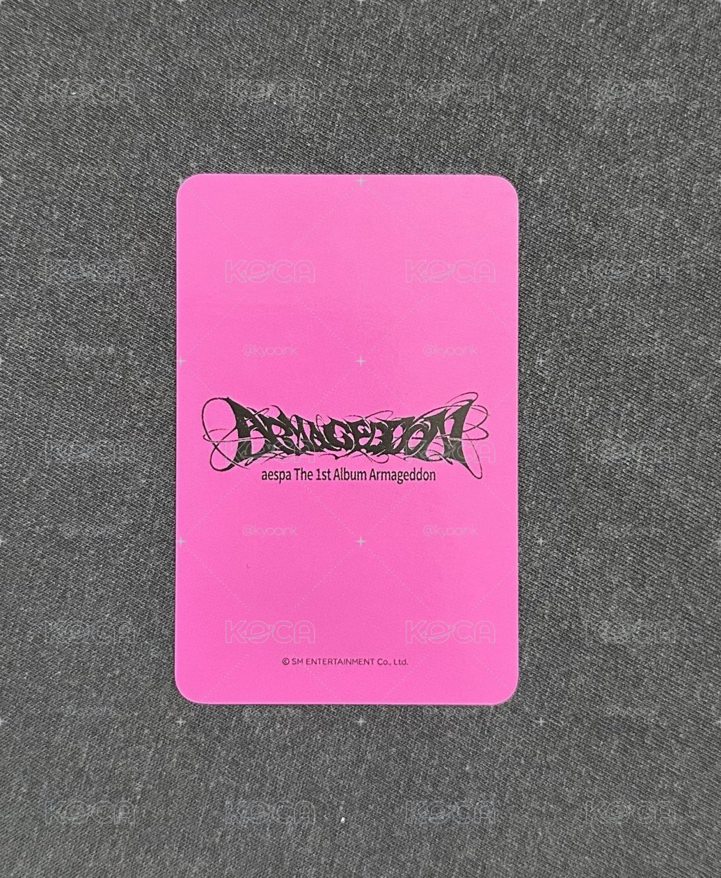 Armageddon WM 幸運卡冬