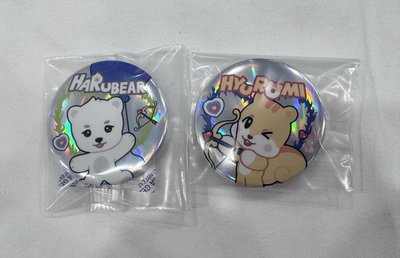 Hellmate 小卡徽章組合🐻‍❄️🐿️