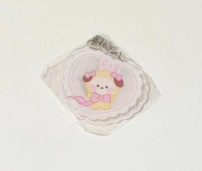 CHIMMY / BT21 RIBBONED YOU 娃包+米棒貼紙+日本限定壓克力吊飾