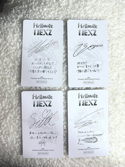 🐧🐾🦌🦦Hellmate 塔店咖啡廳 前期特典 