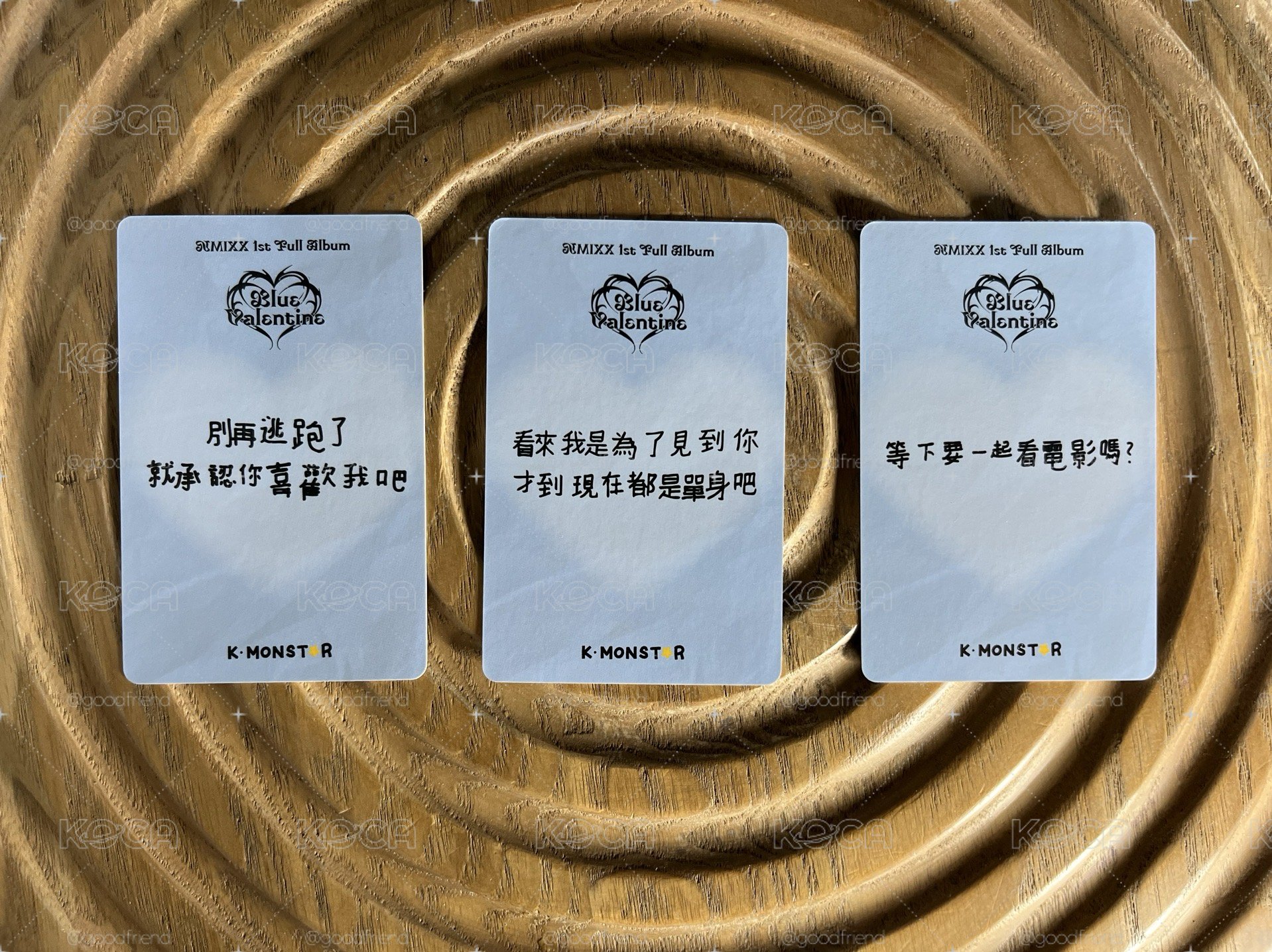km 告白小紙條
