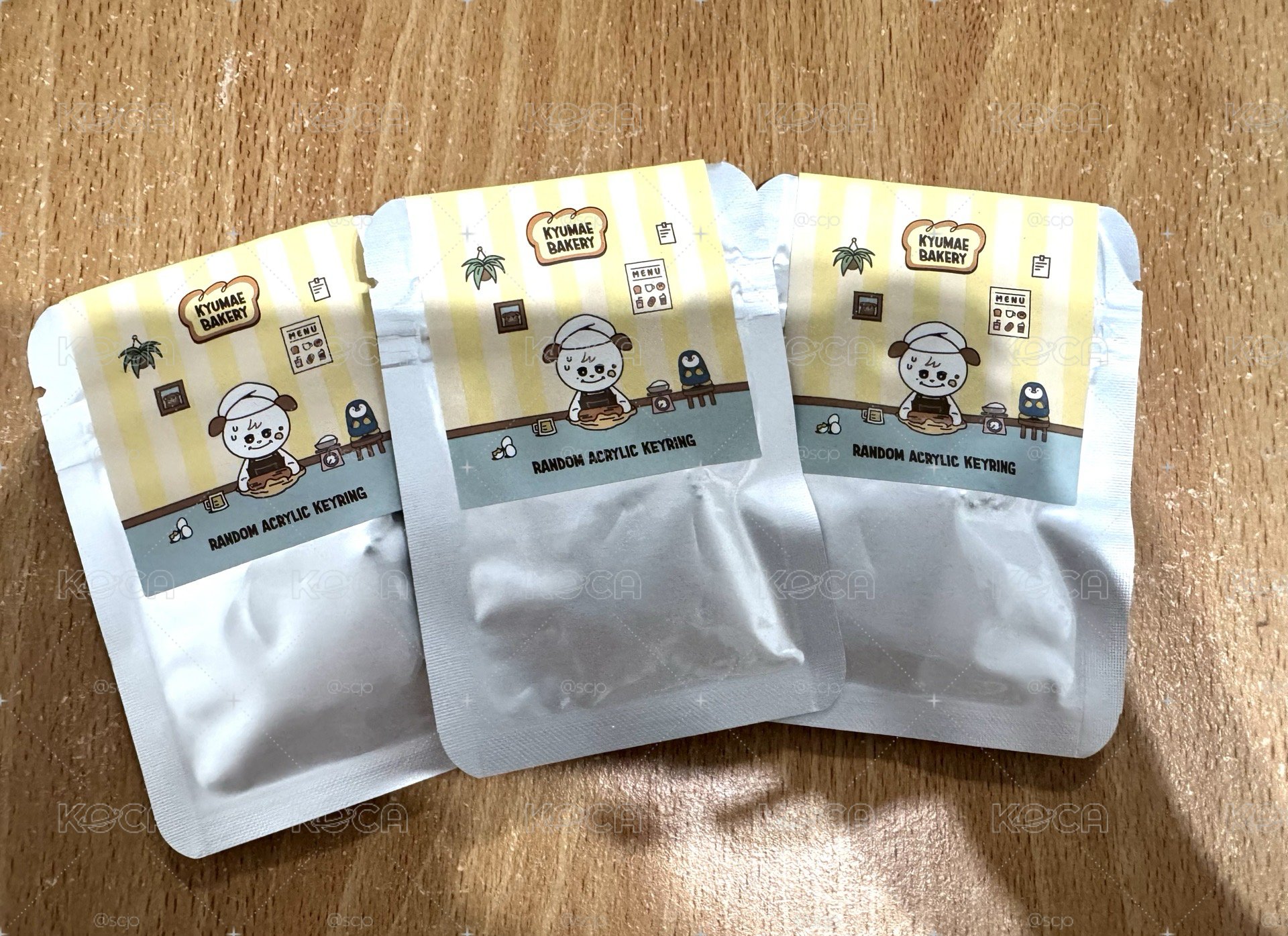圭咩麵包快閃 - 隨機吊飾