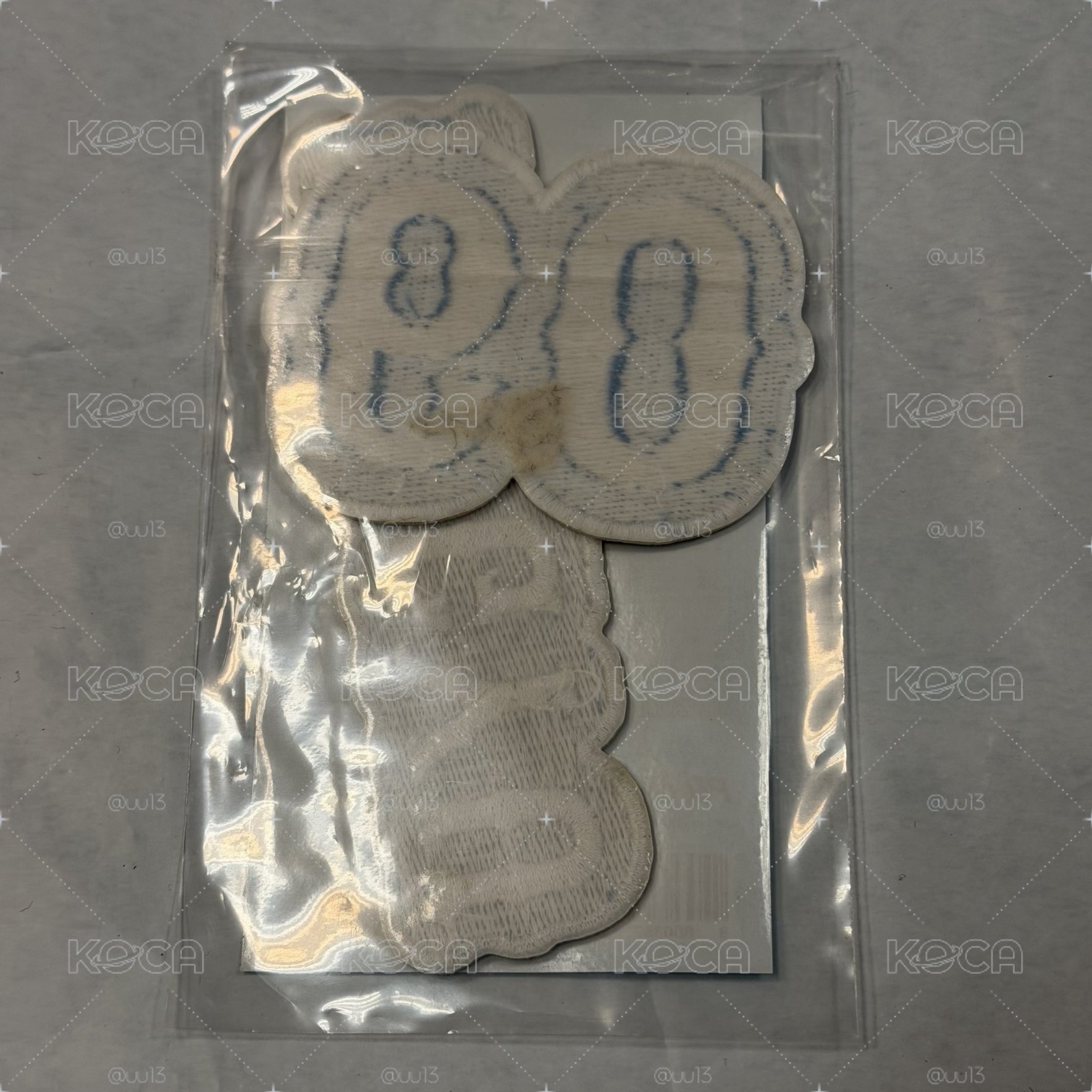 奎布章 刺繡貼 全新未拆
