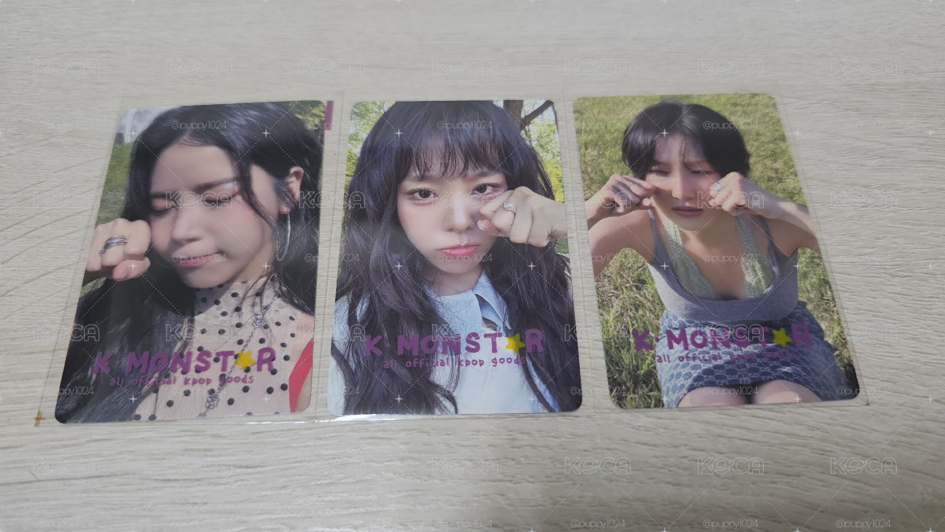 MAMAMOO KM 滿額卡 三張不拆