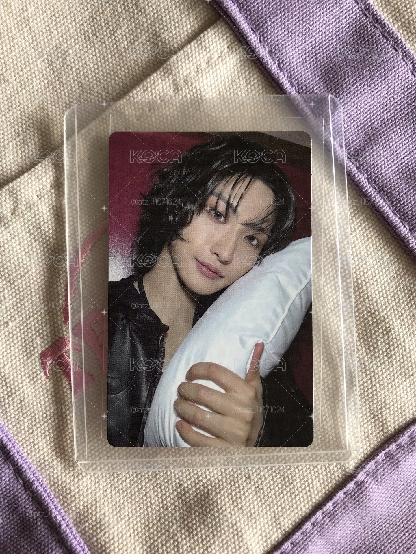 ateez 星化 美通 枕頭卡 golden hour part 3 hello82 快閃店特典