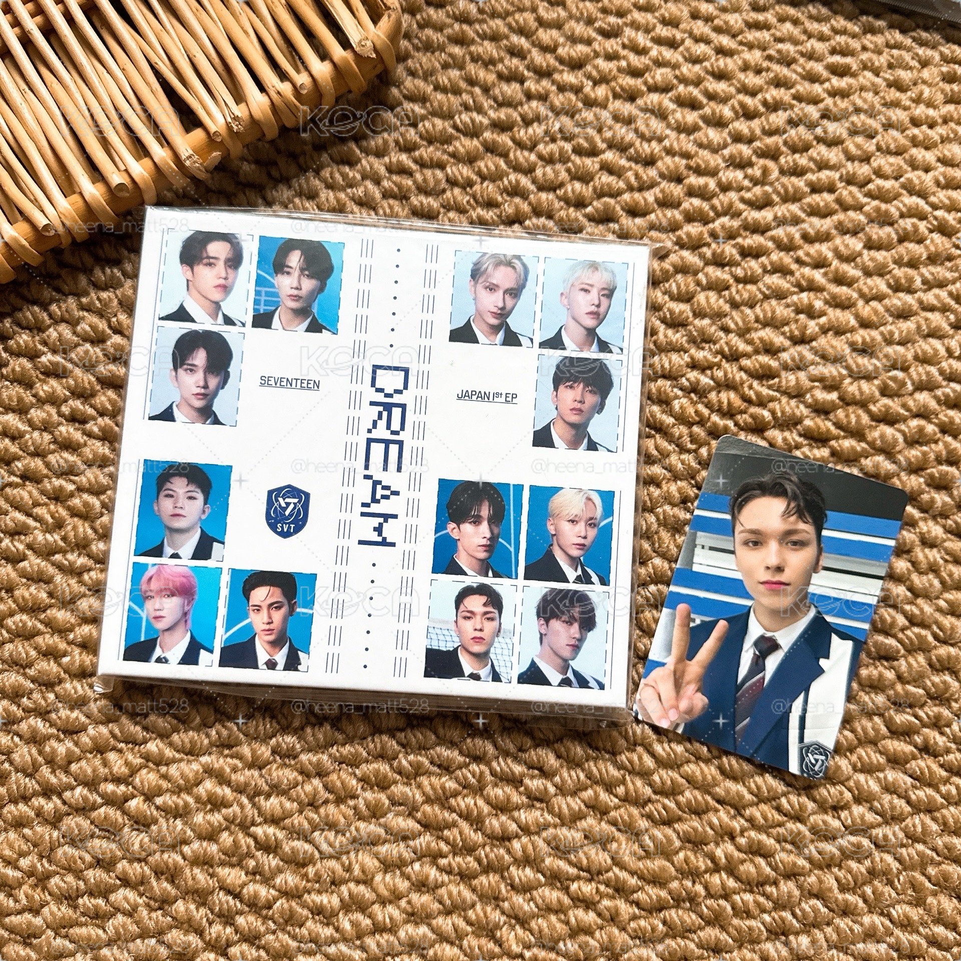 Seventeen Dream B盤 Vernon小卡