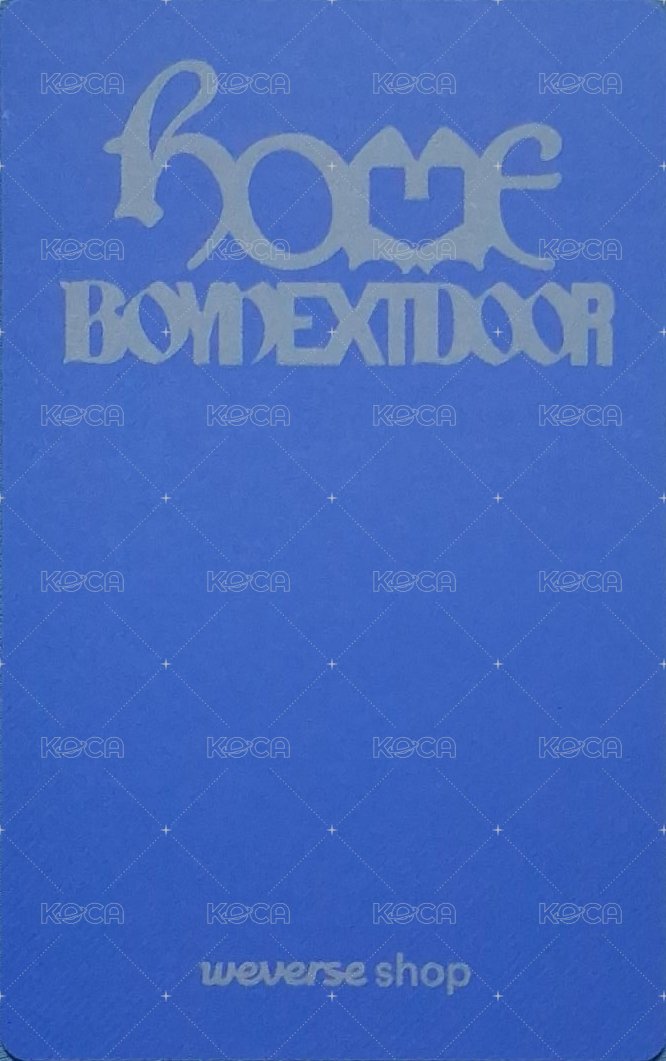 HOME wvs sc A版 直播卡  背面