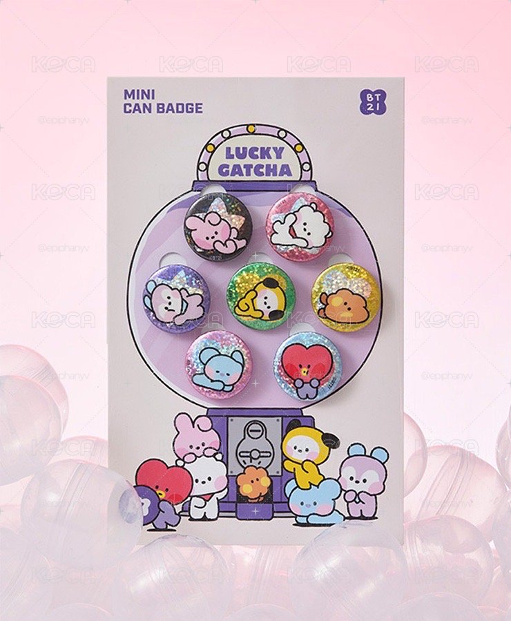 BT21 / 拆售 紫菜包飯Mini玩偶Set
