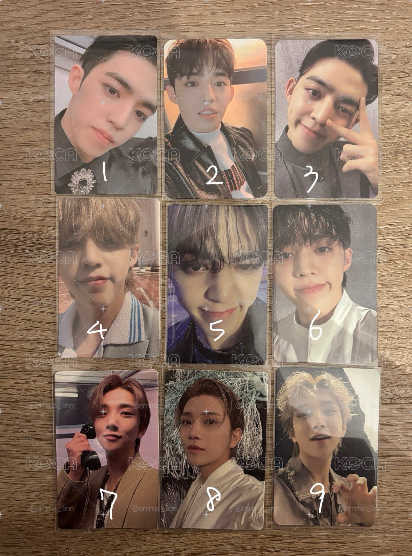 (可當綁）便宜出 seventeen scoups joshua 滿三張出貨