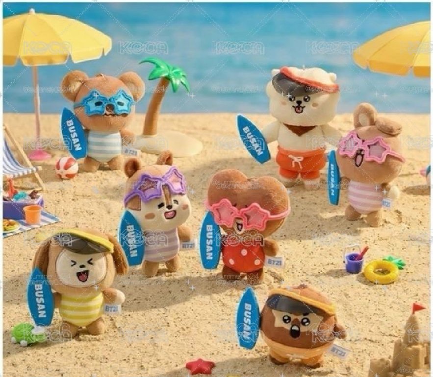 💜BT21全新 吊娃 26釜山系列