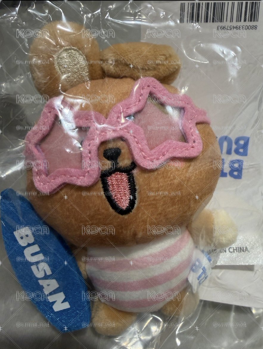 💜BT21全新 吊娃 26釜山系列