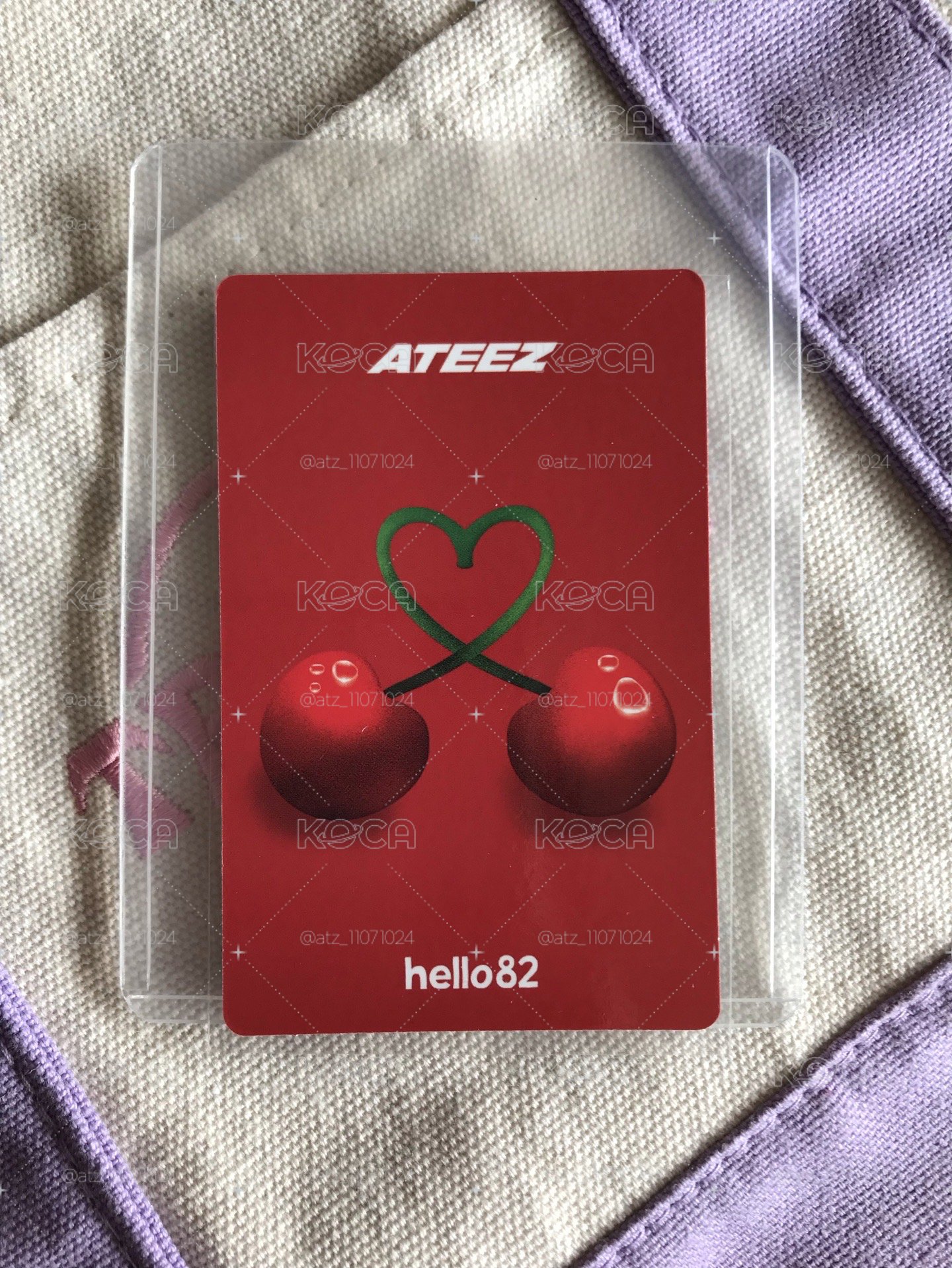 ateez 友榮 美通 櫻桃 golden hour part 3 hello82 快閃店特典