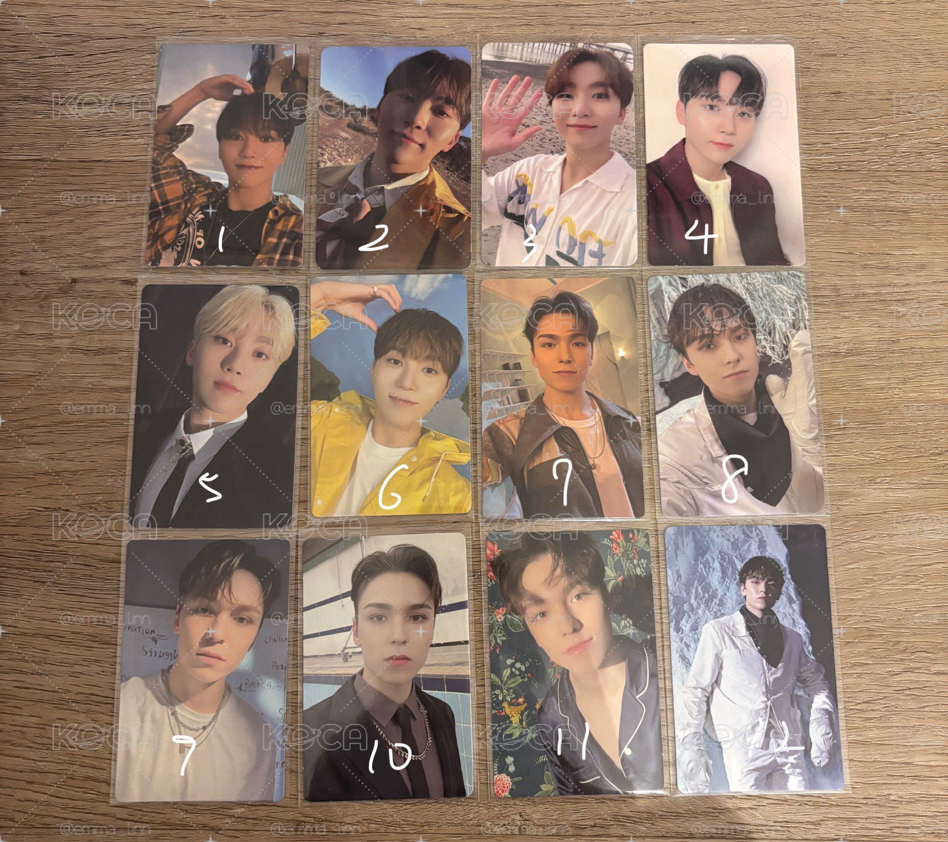 (可當綁）seventeen 勝寛 vernon 便宜出