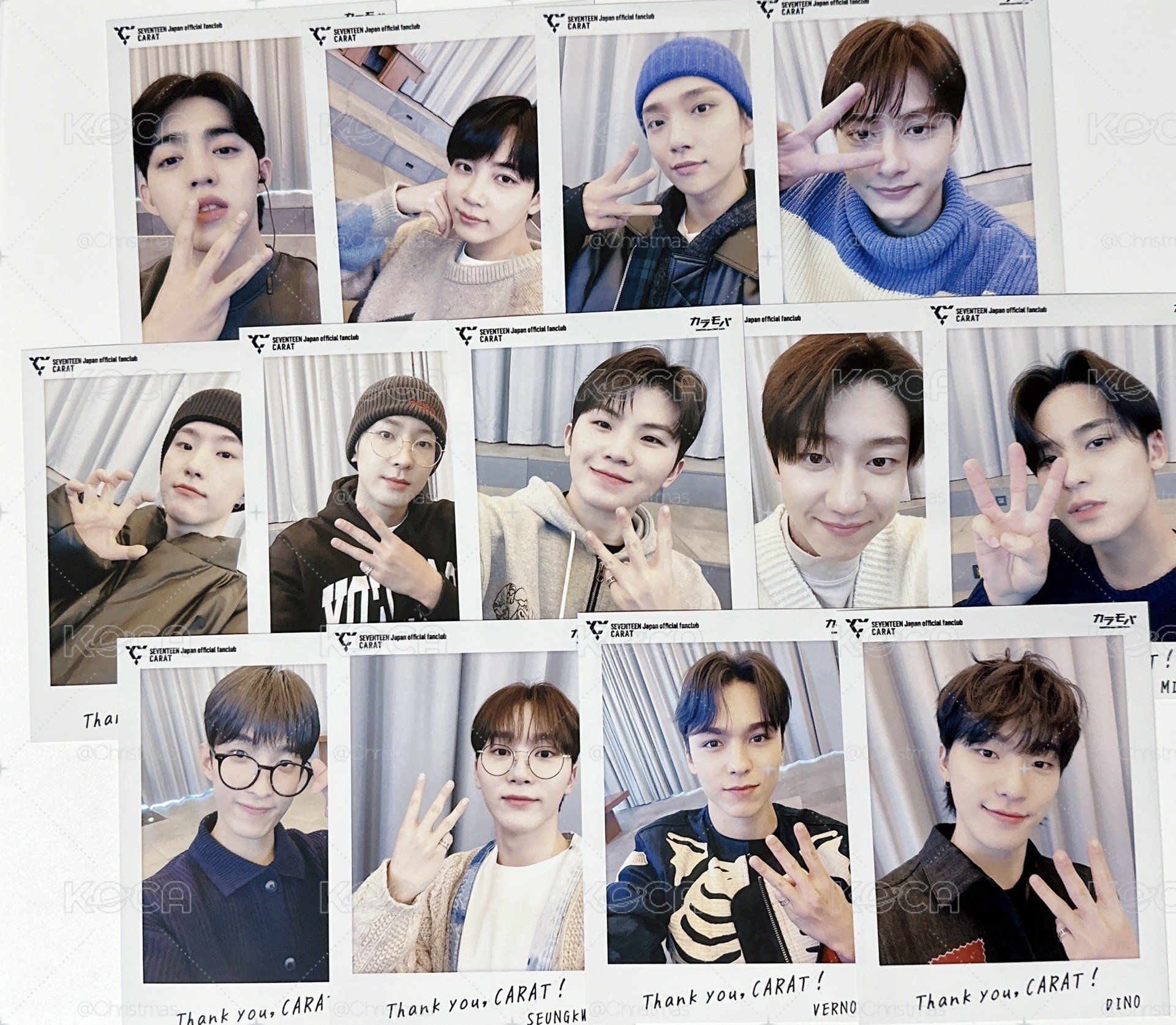 【Seventeen】日本會員小卡