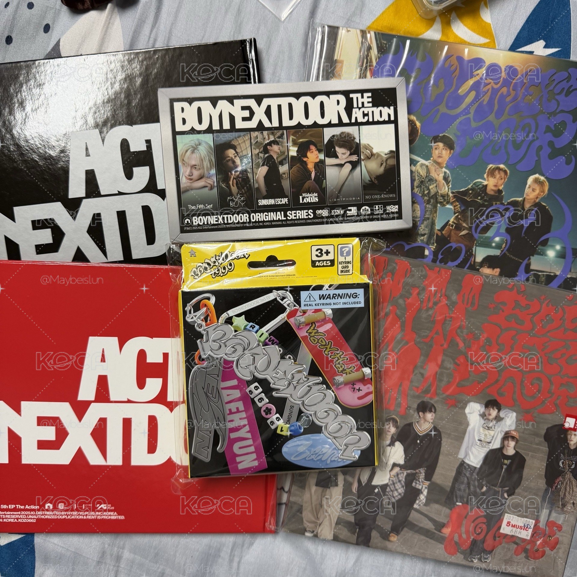 Boynextdoor 2024smart雜誌卡+雜誌切頁