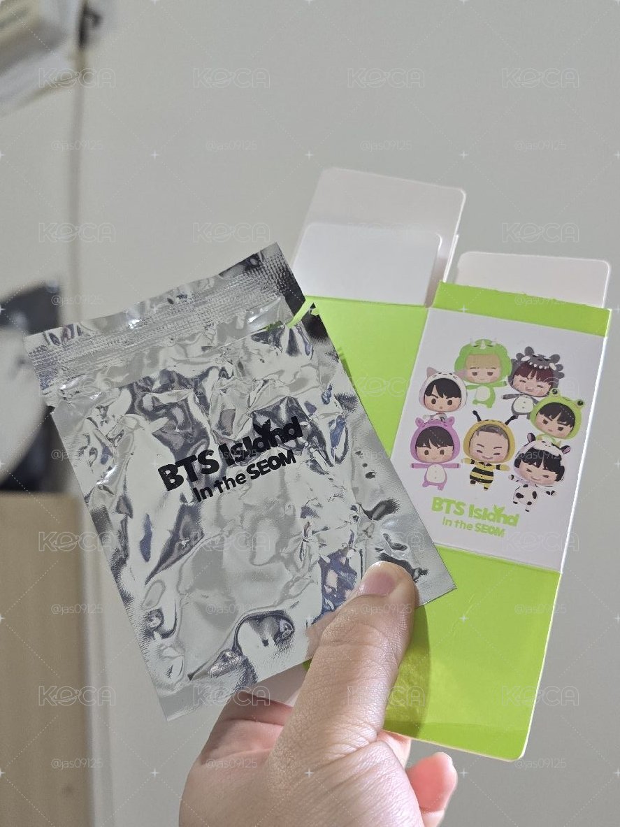 BTS小島系列 動物裝磁鐵全套
