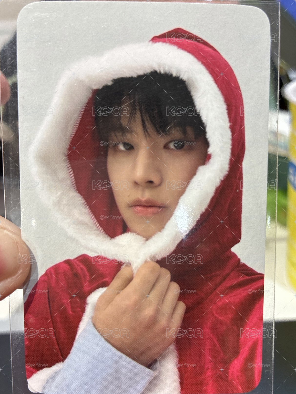 SKZ 合 快閃滿額卡 聖誕卡 金昇玟