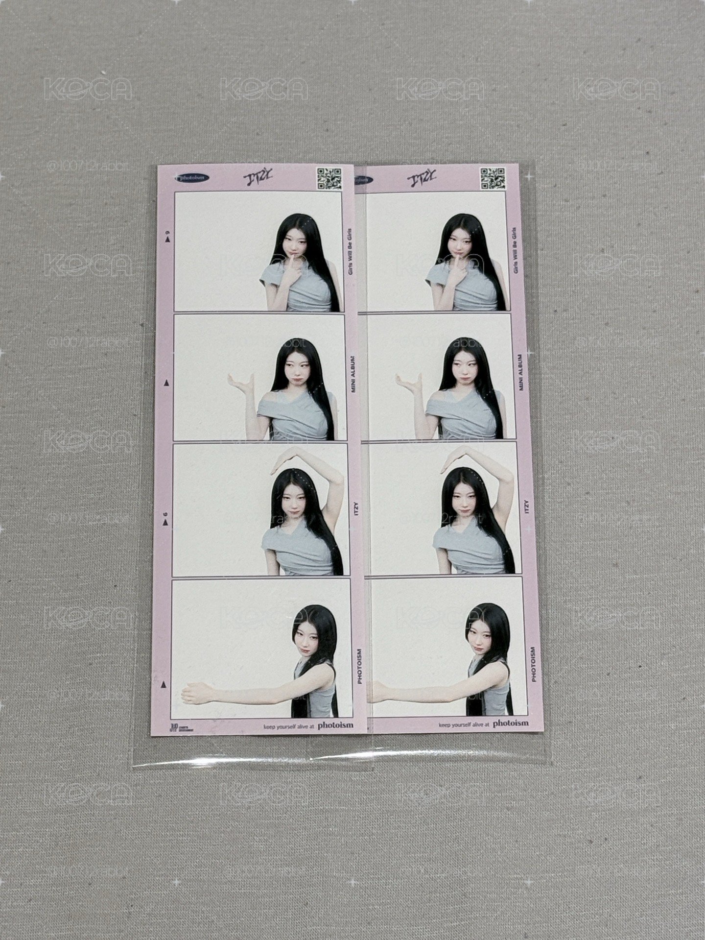GWBG photoism 人生四格卡 / 拍貼 