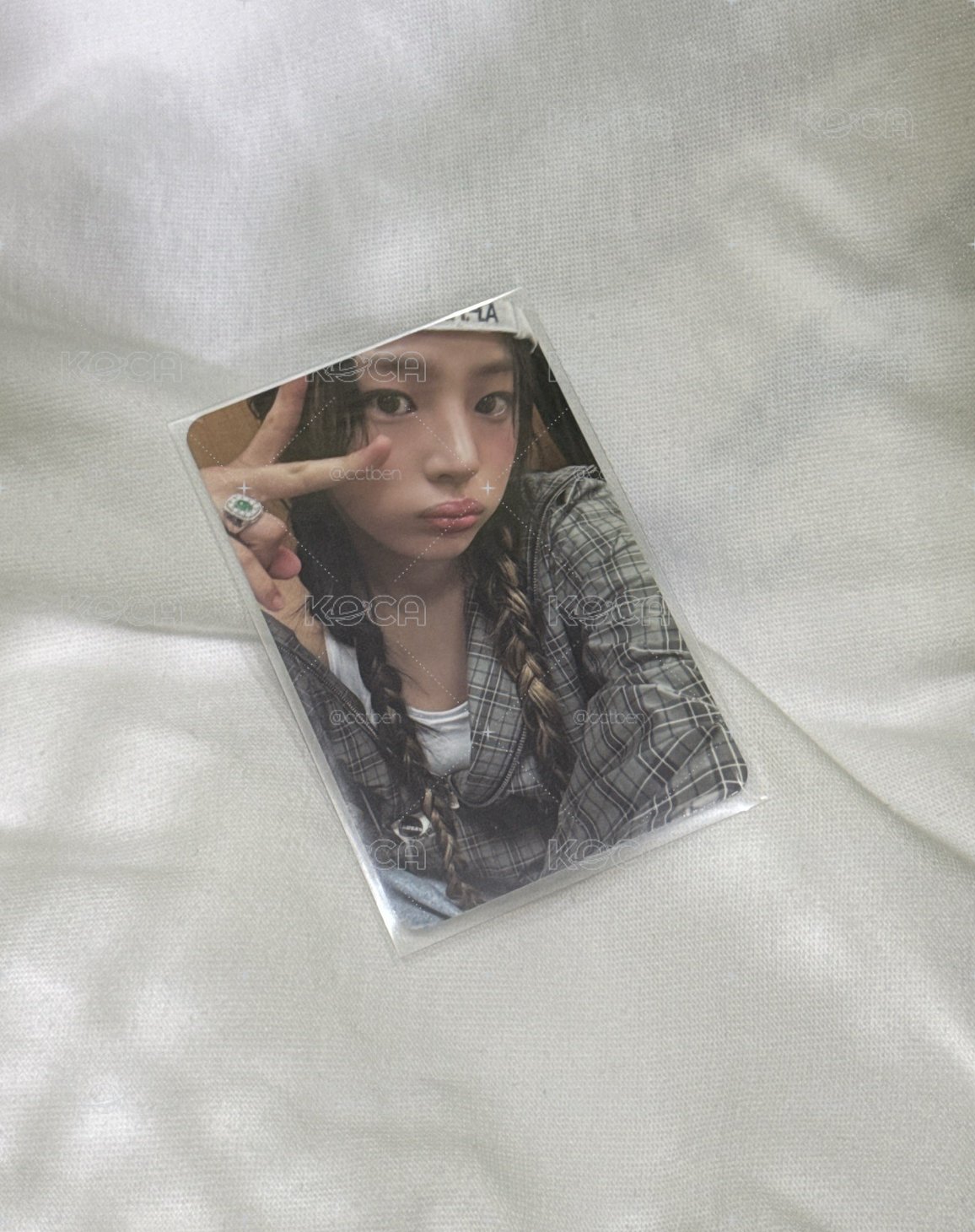 Minji How Sweet簽售卡