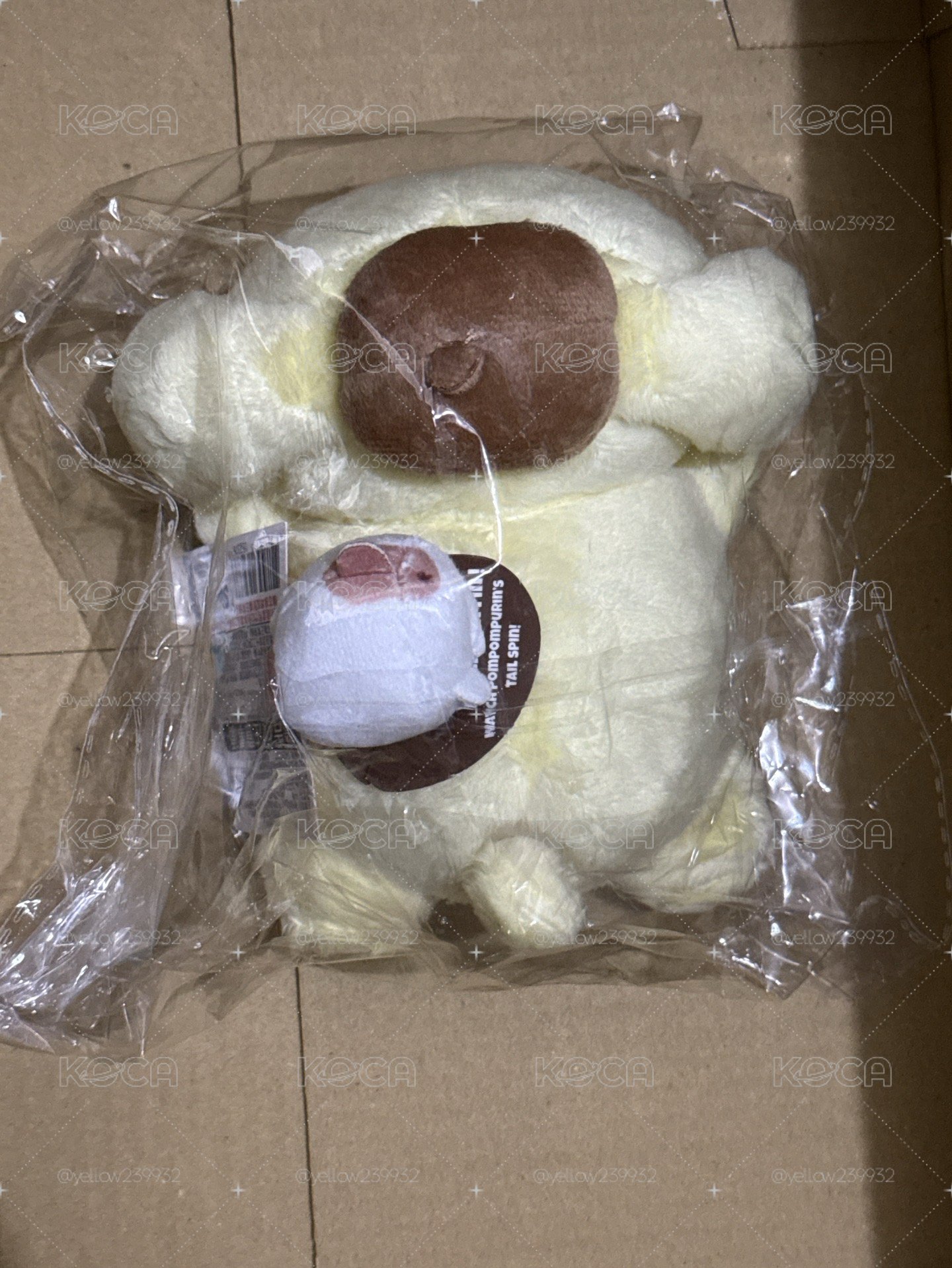 布丁狗 搖尾巴 玩偶