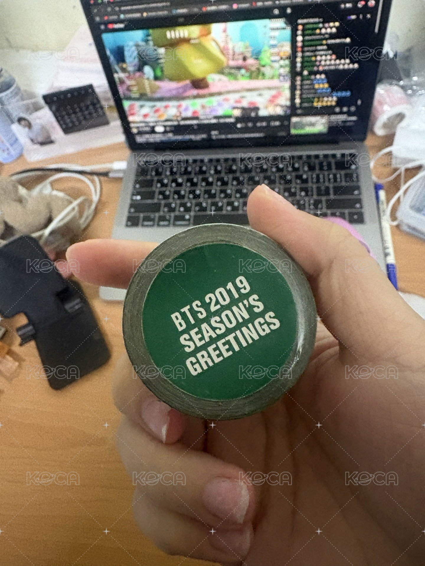 2019年曆紙膠帶