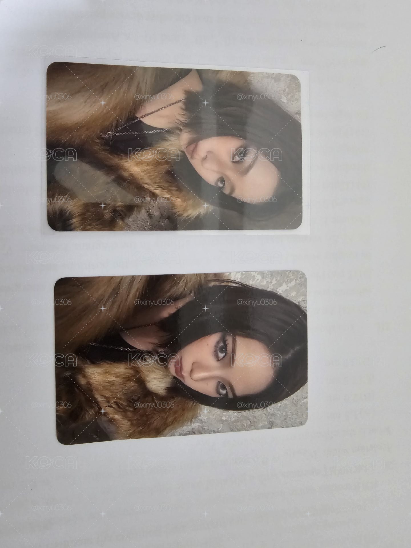 特典卡 柚 一起出