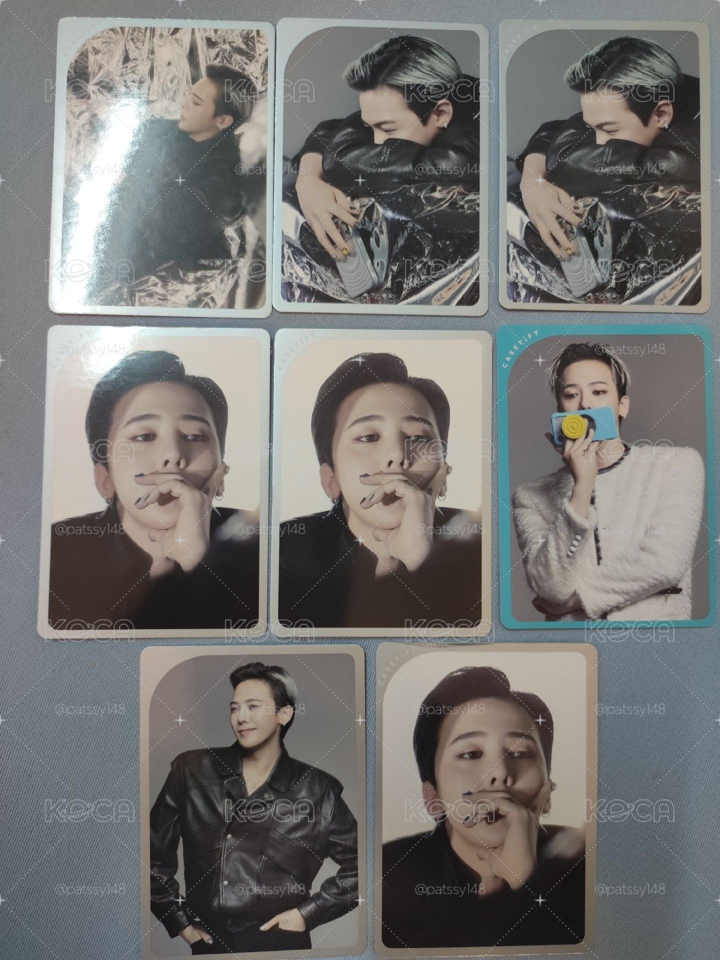 權志龍 CASETiFY聯名小卡