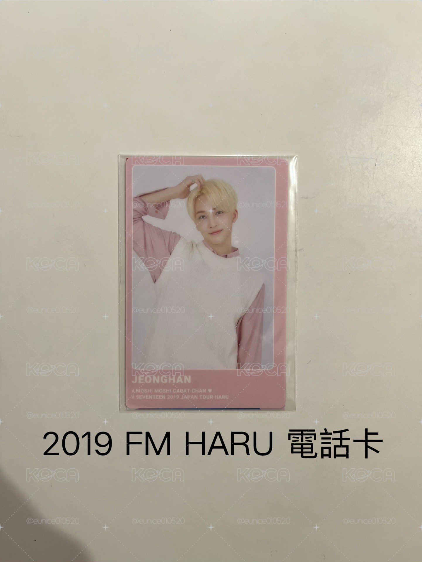 淨漢 2019 FM HARU 電話卡