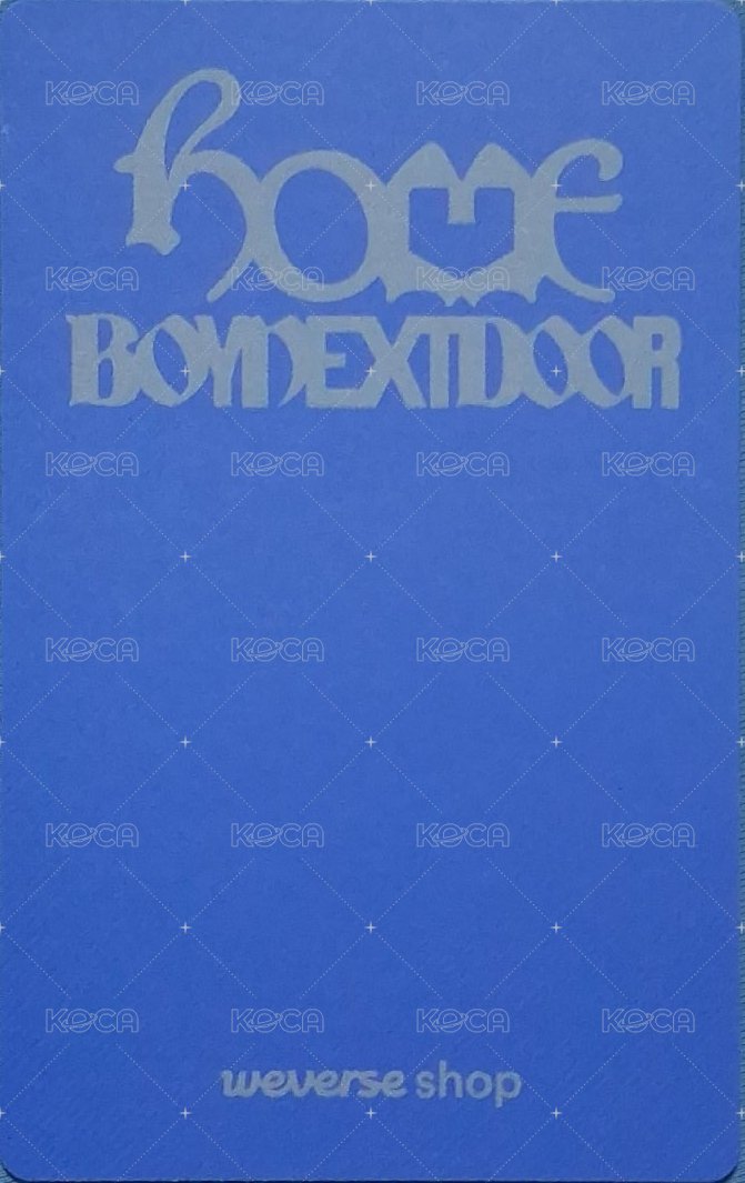 HOME wvs sc A版 直播卡  背面