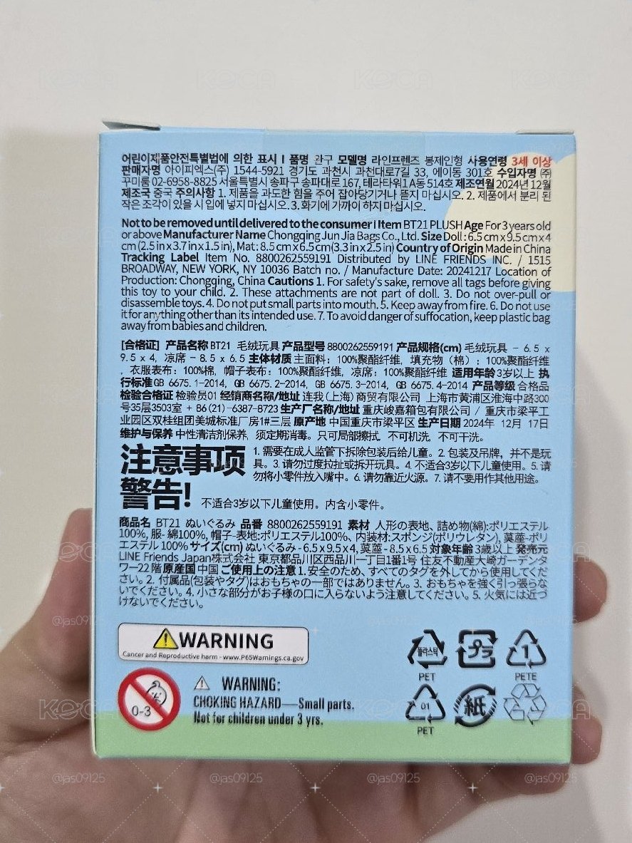 BT21 野餐系列 Mang