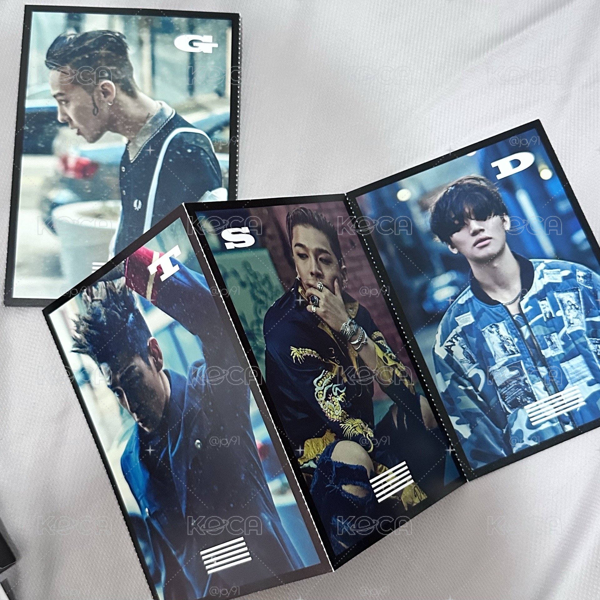 BIGBANG 生日卡一套
