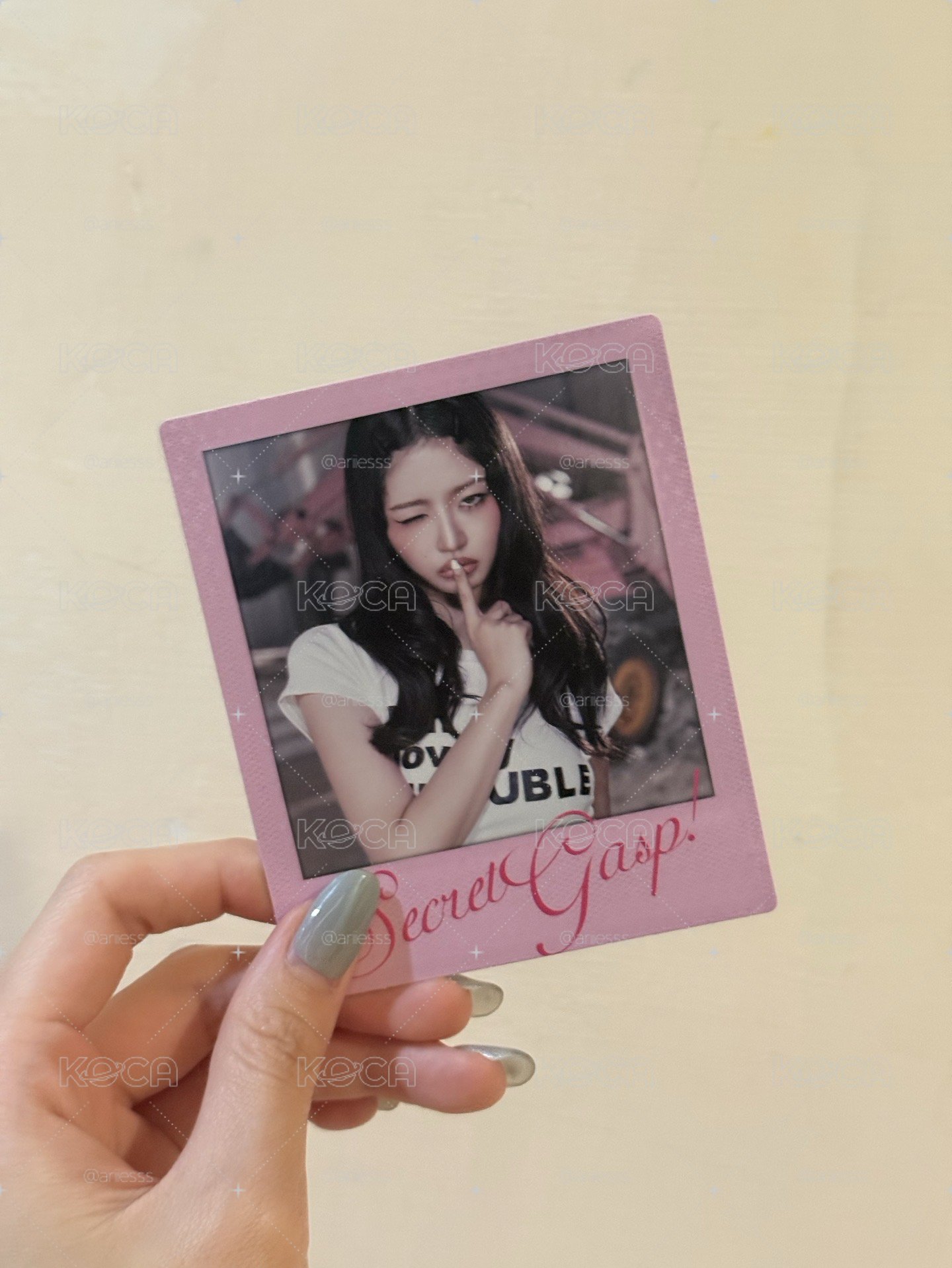 IVE SECRET gasp ver. 專輯卡 